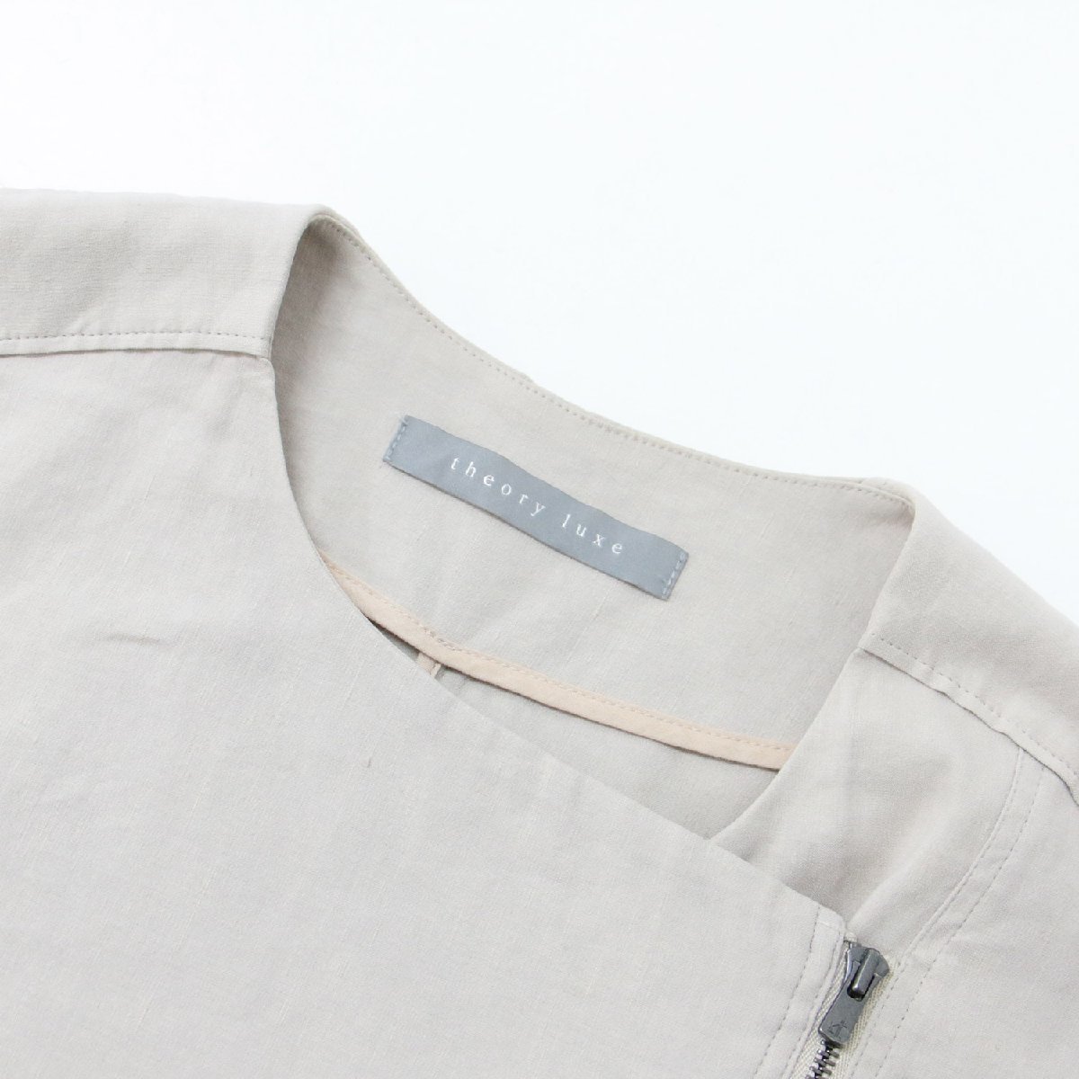 憧れの ベージュ アウター ブルゾン ジャケット セオリーリュクス luxe