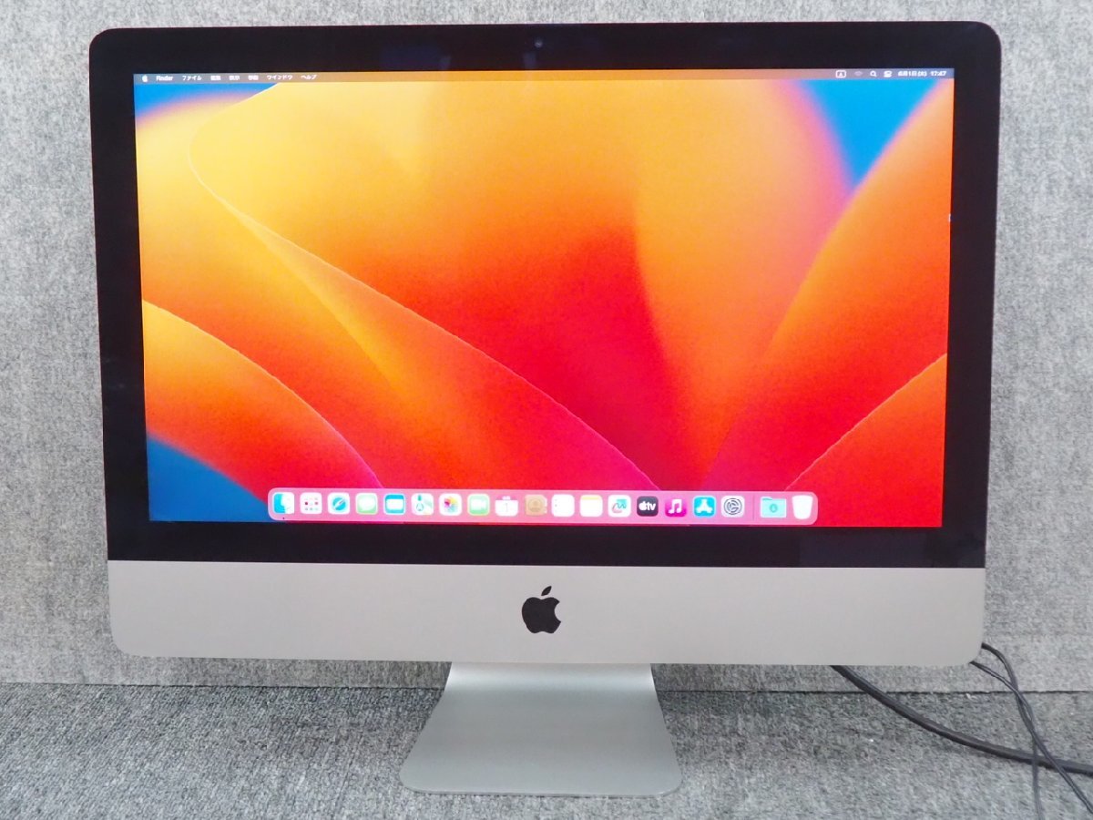 【 SALE 10000円スタート！】[M65] ☆ Apple iMac (21.5-inch, Late 2017)　Core i5 2.30GHz/8GB/1TB/Intel Iris Plus Graphics 640 1536MB_画像2