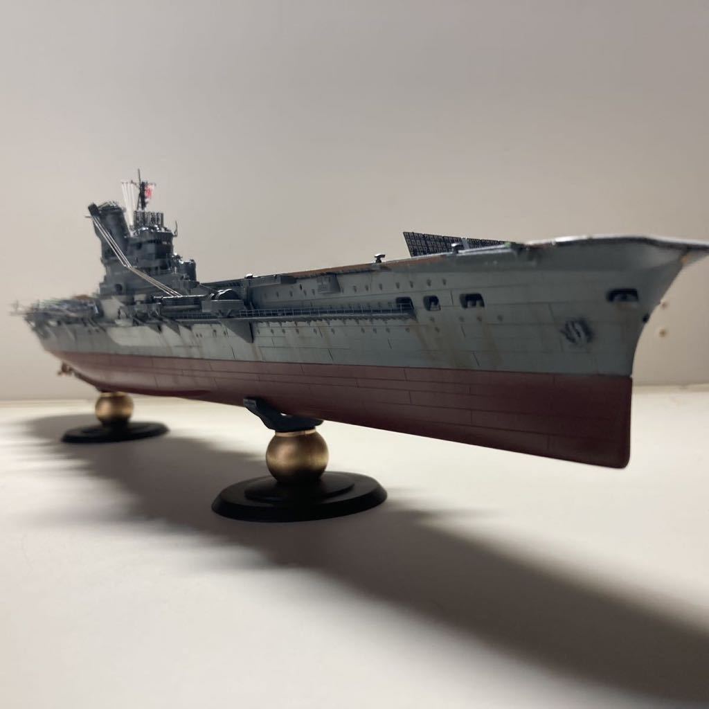 ヤフオク! - 日本海軍 航空母艦 大鳳 1/700 完成品 フジミ/空母