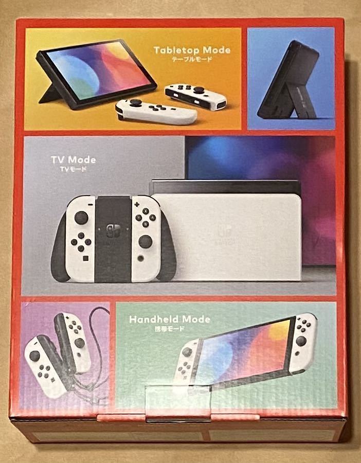 Nintendo Switch（有機ELモデル） Joy-Con(L)/(R) ホワイト 購入店印有