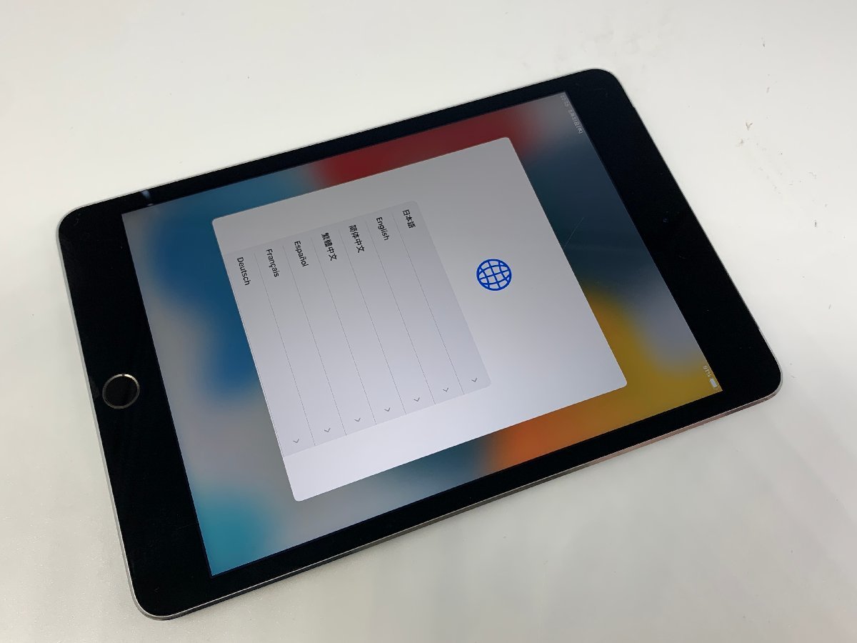 ☆送料無料☆ジャンク☆au☆A1550iPad mini 4 Wi-Fi + Cellular 128GB