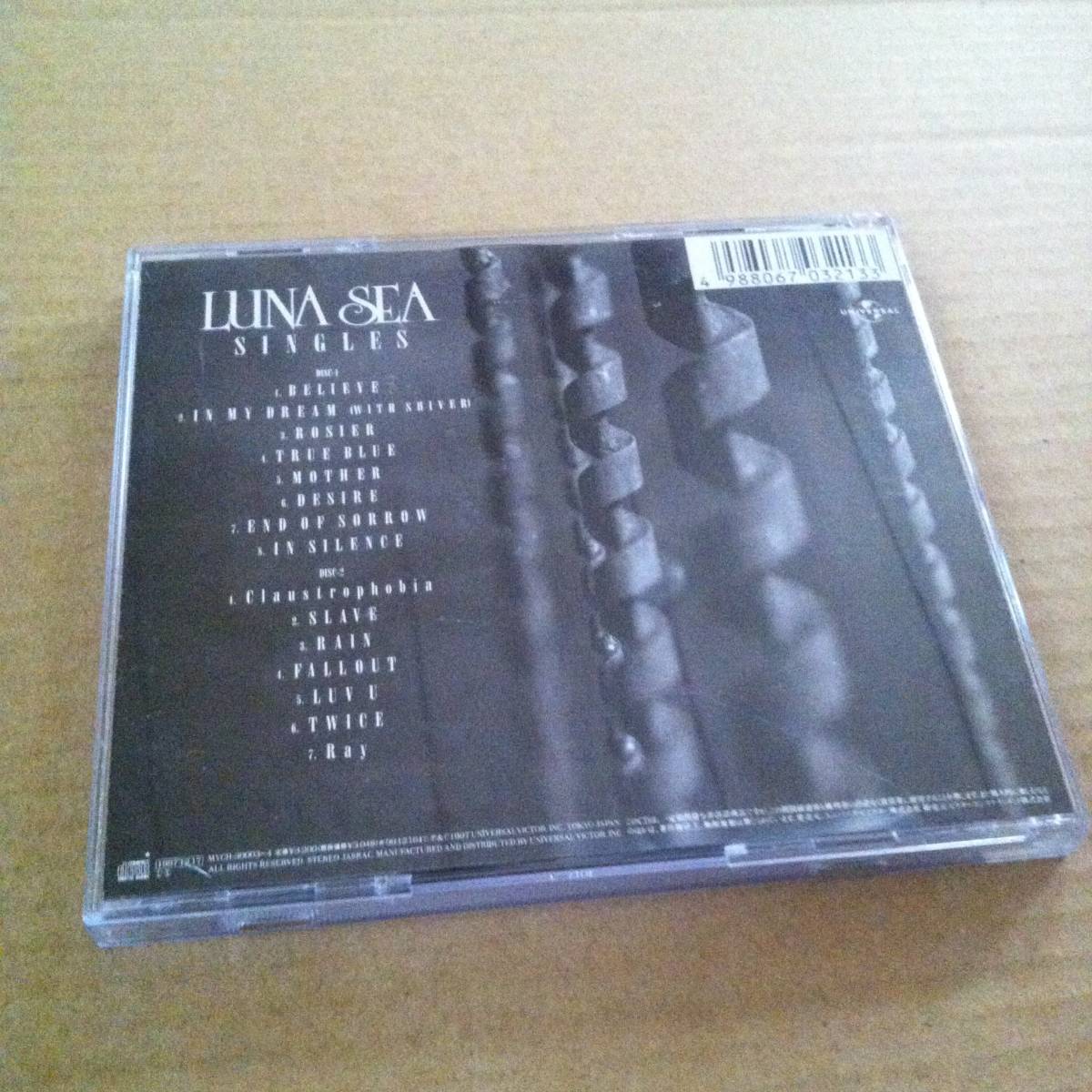 LUNA SEA　　SINGLES　　CD　　　　　　商品検索用キーワード : 歌　ボーカル VOCAL　アルバム ALBUM_画像2