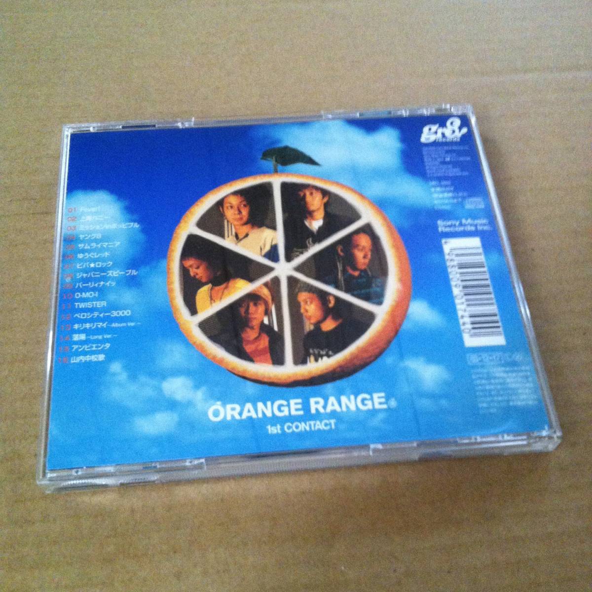 ORANGE RANGE　　1st CONTACT　　CD　　 オレンジレンジ　　　　商品検索用キーワード : 歌　ボーカル VOCAL　アルバム ALBUM_画像2