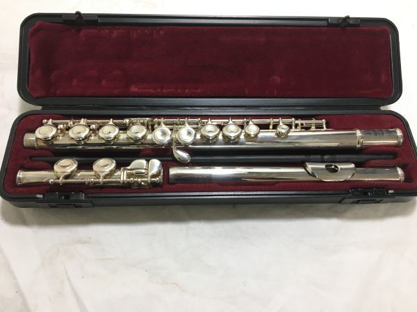 YAMAHA ヤマハ フルート ESTABLISHED 1887 221SⅡ ハードケース付き