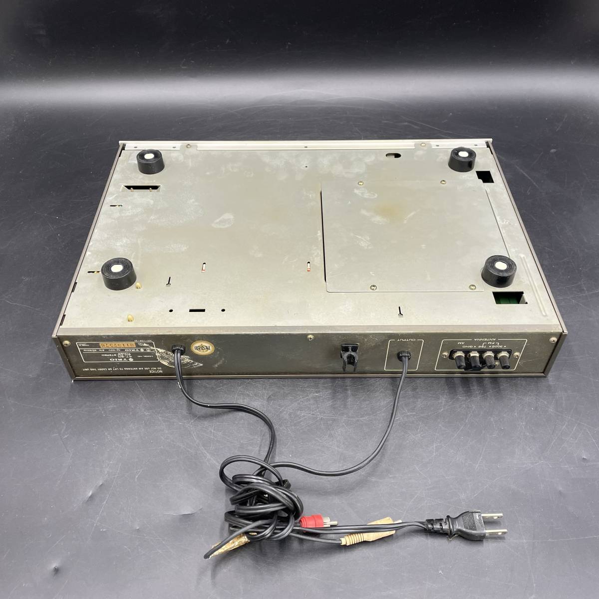 TRIO/トリオ ステレオ チューナー AM/FM stereo tuner 【KT-60】_画像5