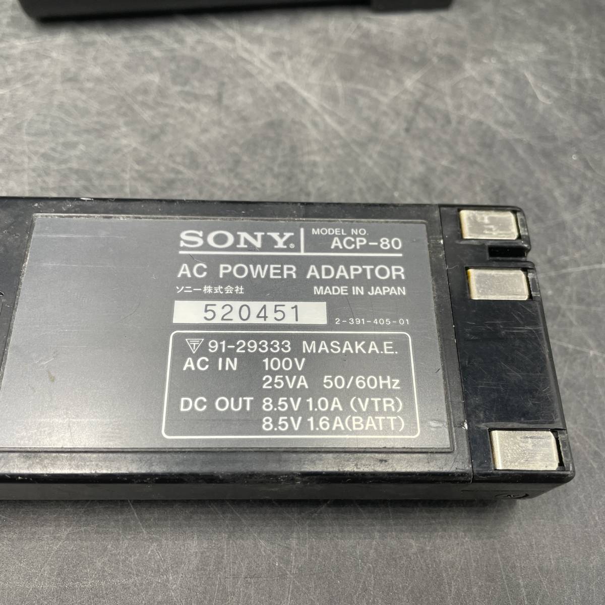 SONY/ソニー ビデオカセットレコーダー カメラ 8 video8 Handycam ハードケース バッテリー 【CCD-V30】の画像7