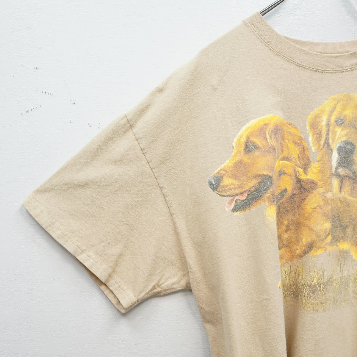 USA VINTAGE DOG PRINT DESIGN T SHIRT/アメリカ古着わんこプリントデザインTシャツ_画像8
