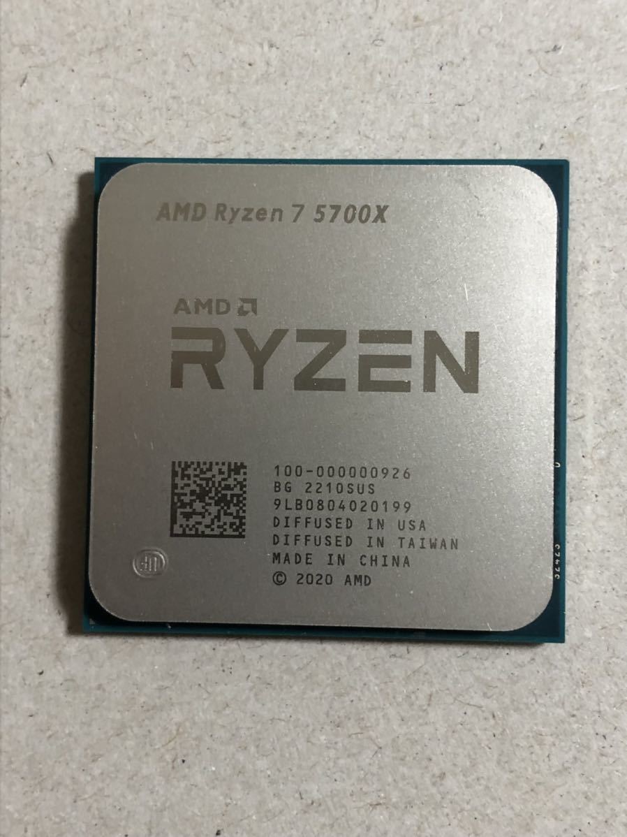 AMD Ryzen 7 5700X 中古PC分解品 動作未確認_画像1