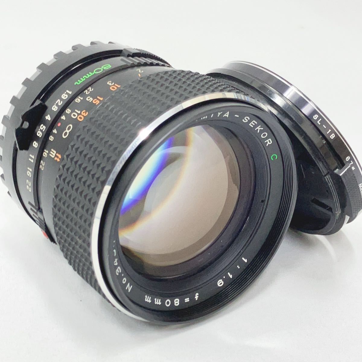 美品 動作品 MAMIYA マミヤ MAMIYA-SEKOR C 80mm 1:1.9 レンズ