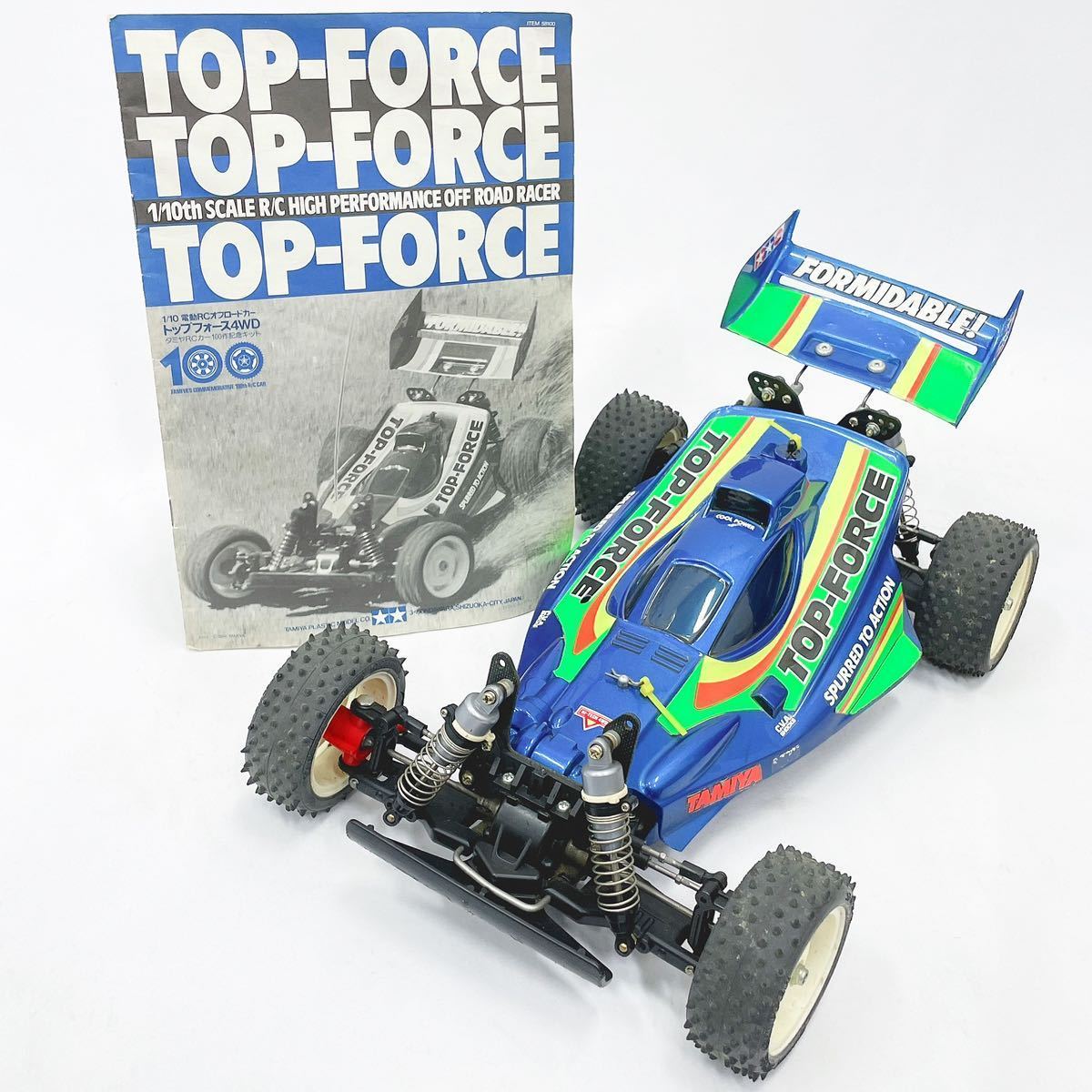 TAMIYA タミヤ TOP FORCE トップフォース 4WD 電動RCオフロードカー 取