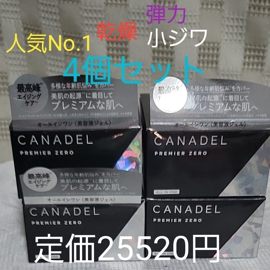 限定値下げ カナデル オールインワン プレミアゼロ 58g ×4個セット