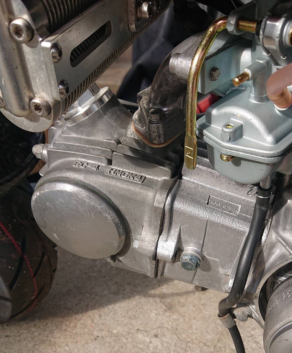 モンキー 12v 4速リターン ab27エンジン 88cc カスタム モンキー 12v 4速リターン ab27エンジン 88cc カスタム