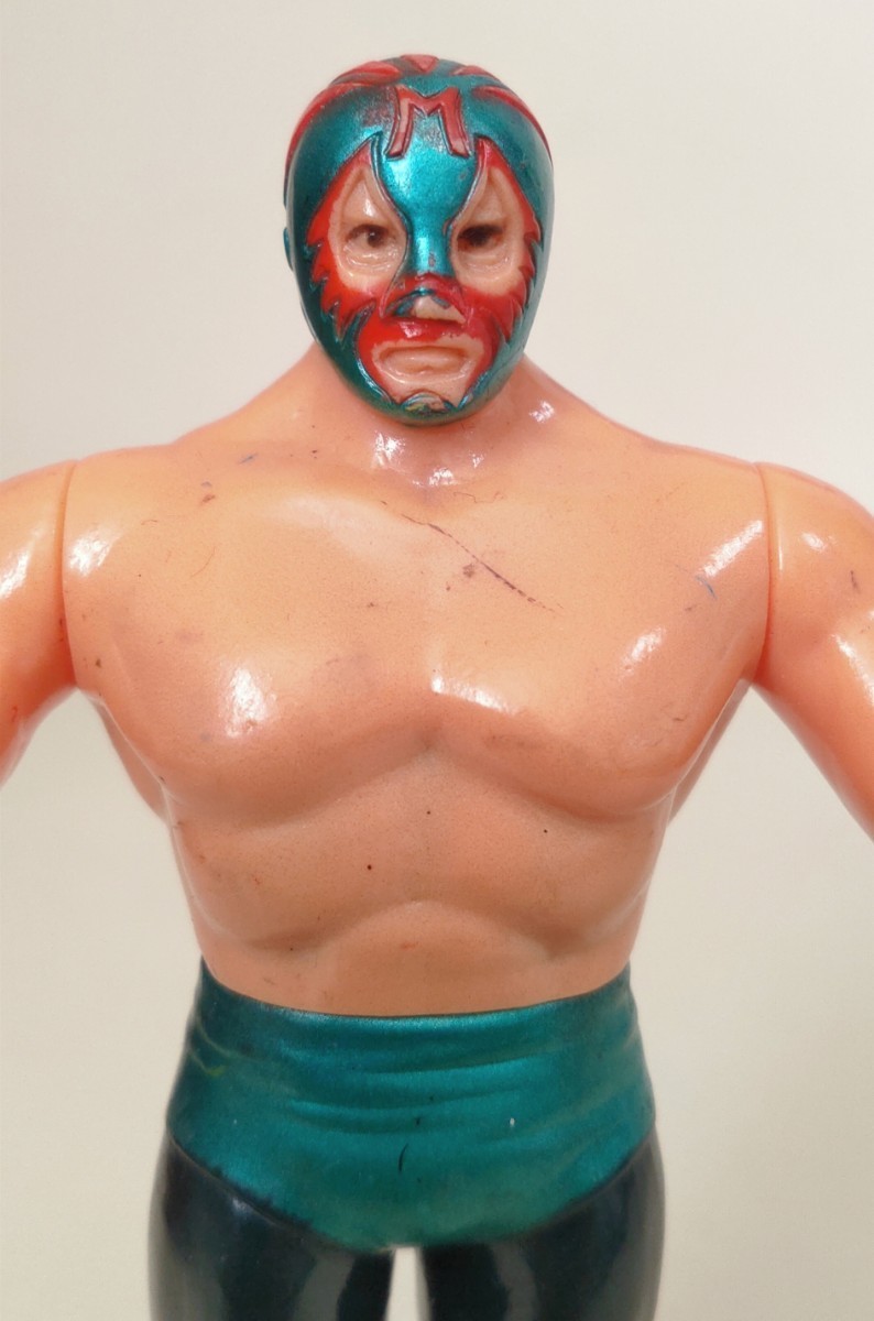 ミルマスカラス スーパープロレスラー ソフビ-