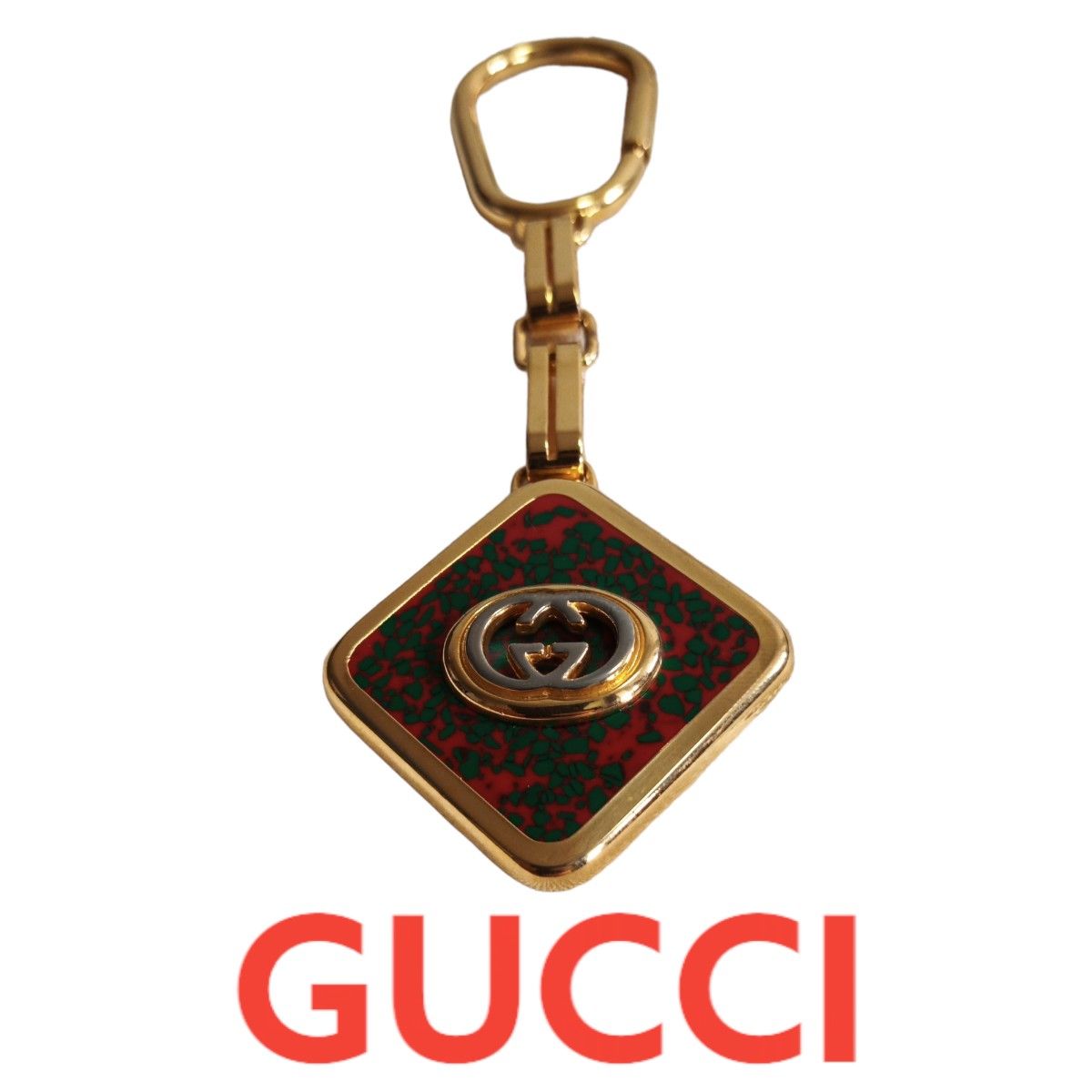 ☆希少☆ グッチ GUCCI キーホルダー キーリング ゴールド ブランド