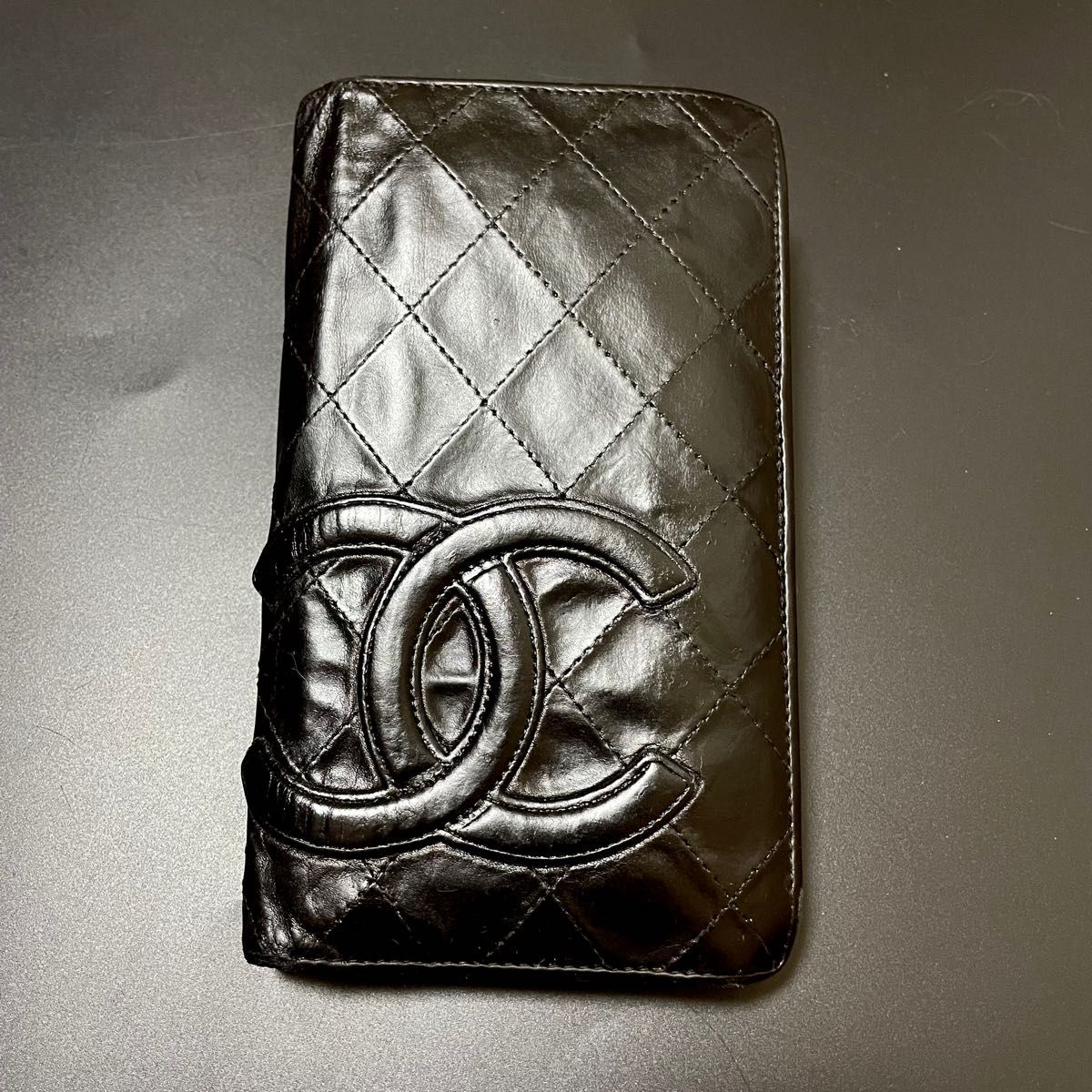 値下げ不可 CHANEL シャネル 長財布 カンボンライン