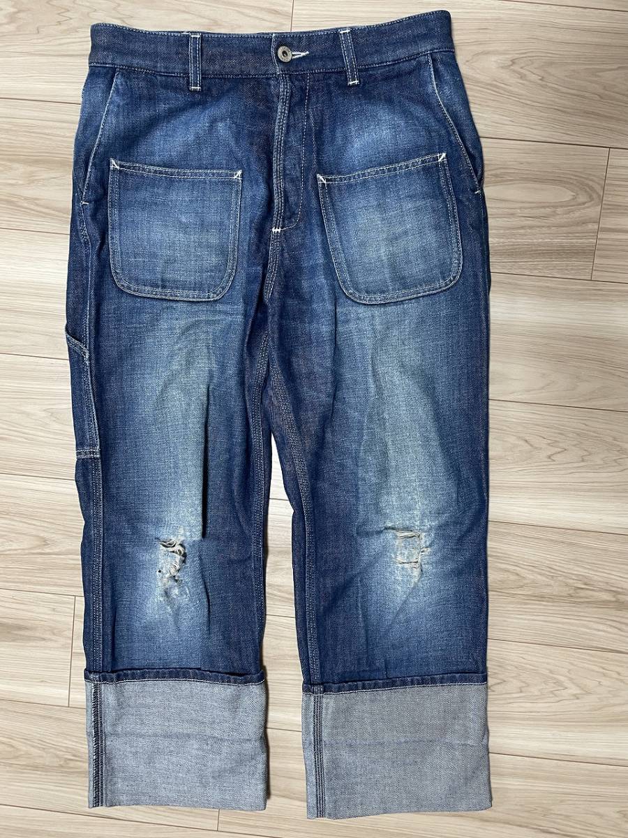 LOEWE ロエベ　2017-2018AW　JEANS PATCH POCKETS