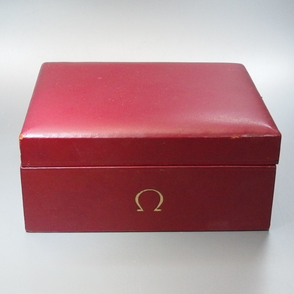 【希少 ヴィンテージBOX】 OMEGA オメガ コンステレーション 内箱 レッド 赤 空箱 箱のみ BOXのみ 「-」