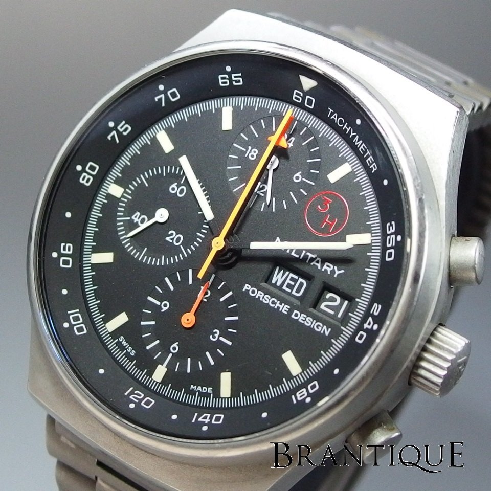 [Красота] Porsche Design Porsche Design Olphina Chronograph 3H военные военные 7176 SS Automatic Wrap Men's Watch "21750"