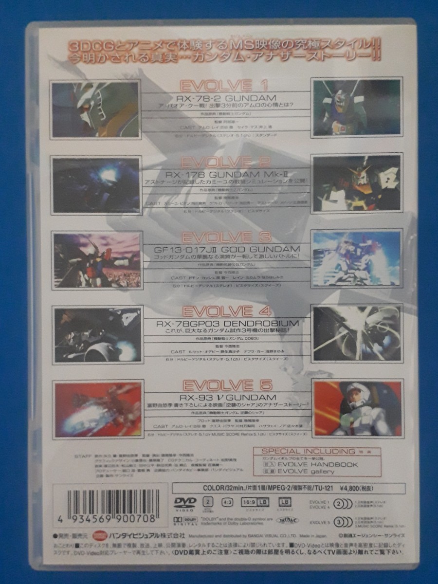 DVD GUNDAM EVOLVE.+　ガンダムイボルブ　PLUS_画像2