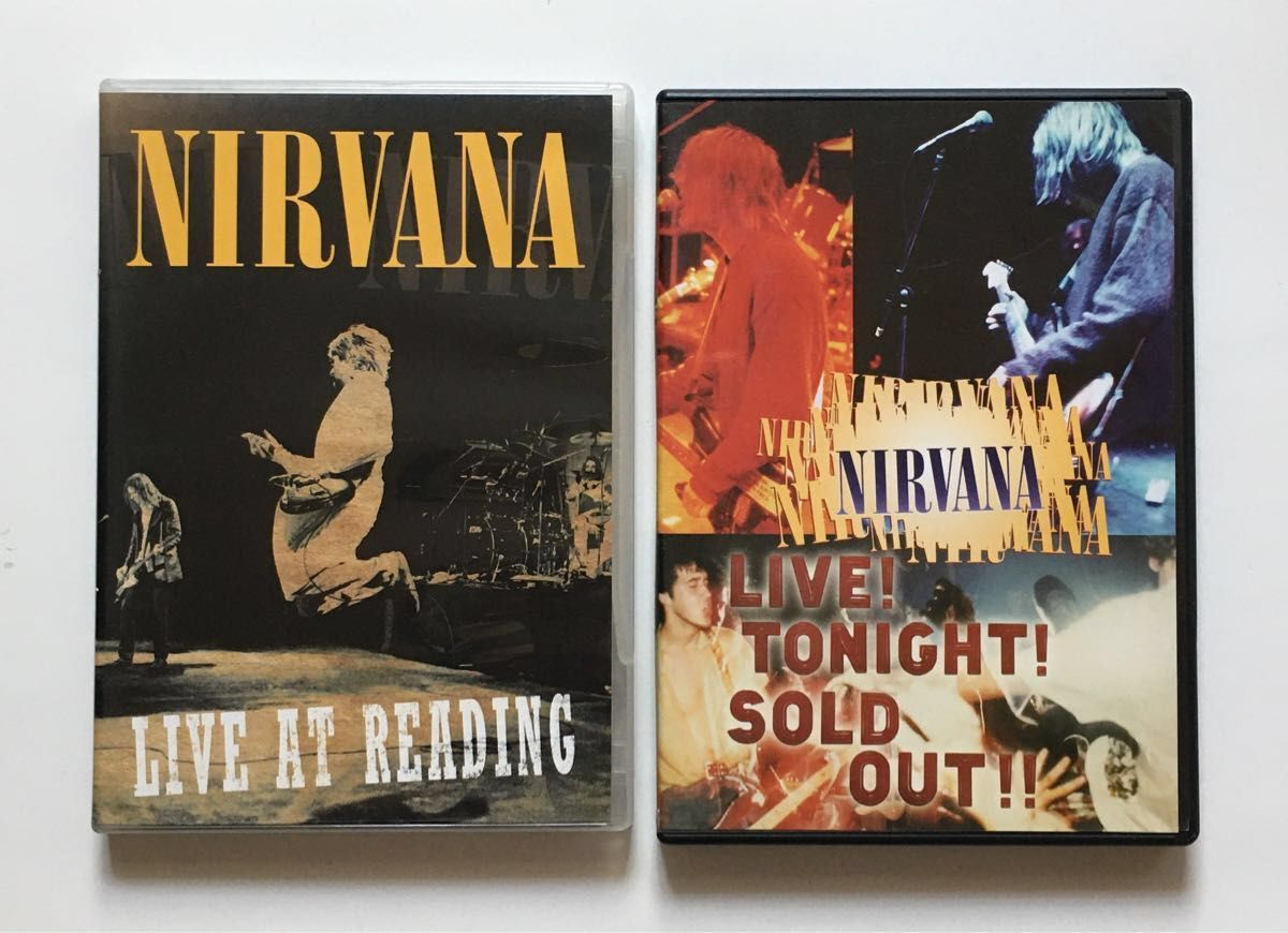 ライヴ・アット・レディング ライヴ！トゥナイト！ソールド・アウト ニルヴァーナ DVD dvd nirvana NIRVANA