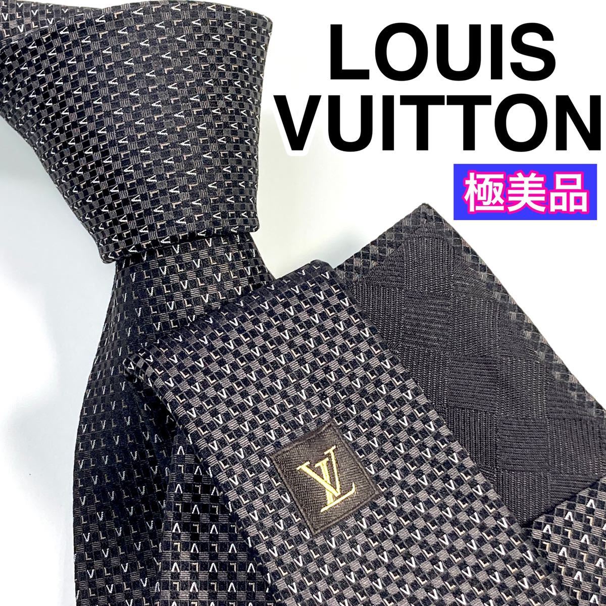 Yahoo!オークション - 極美品 LOUIS VUITTON ルイヴィトン ネクタイ