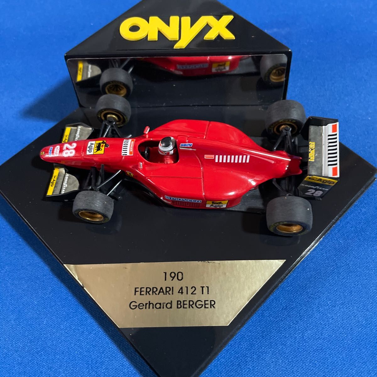 ONYX 1/43 フェラーリ 412T1 G.ベルガー 