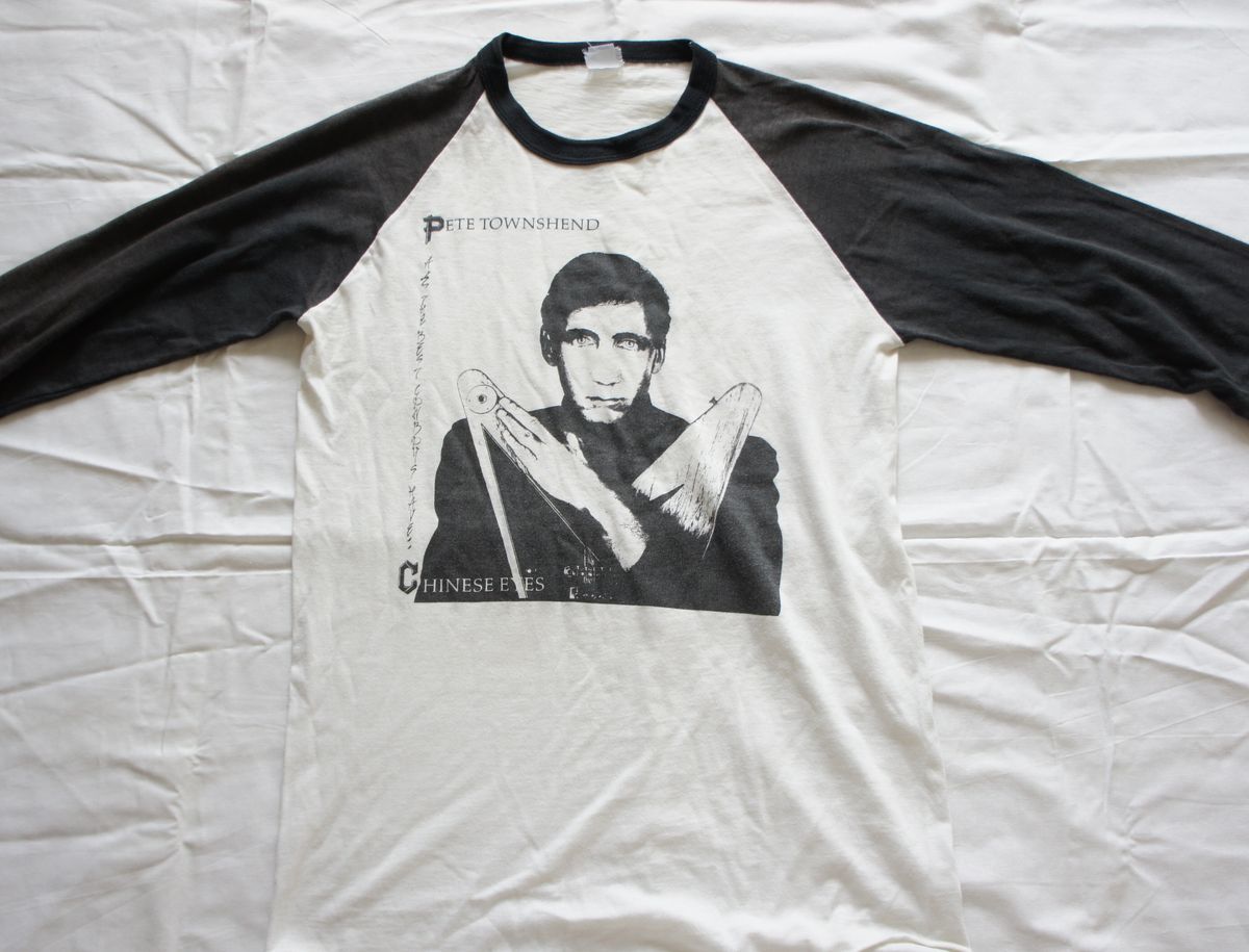 ビンテージ ロックtシャツ ピート・タウンゼント バンドtシャツ ザ