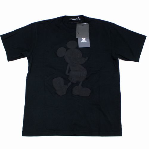 UNDERCOVER × Disney UNISEX TEE Mickey_SatinPatch ミッキー Tシャツ 2 ブラック