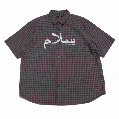 Supreme シュプリーム 23SS UNDERCOVER Flannel Shirt 半袖 フランネルシャツ L グレー