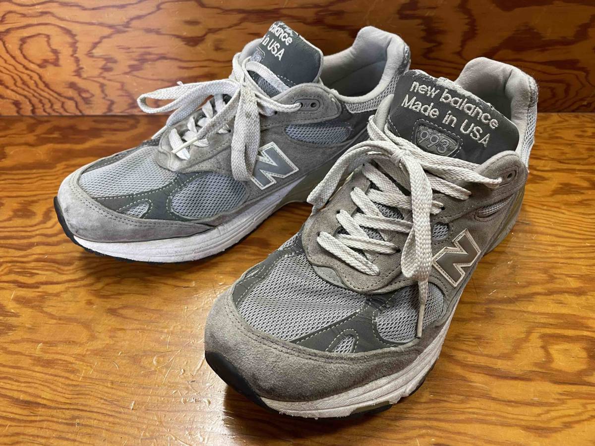 MADE IN USA【New Balance/ニューバランス】993 Gray 27.5cm MR993GL