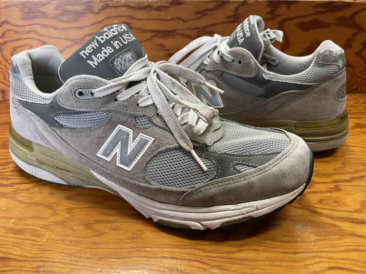 MADE IN USA【New Balance/ニューバランス】993 Gray 27.5cm MR993GL