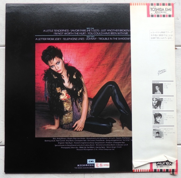 LP SHEENA EASTON シーナ・イーストン 涙のブロークン・ハート EMS-91040 帯付 見本盤_画像2