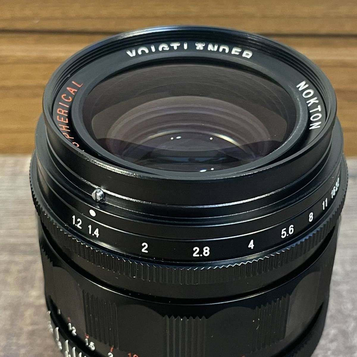 完動品】Voigtlander NOKTON 35mm f1.2 ASPHERICAL Mマウント