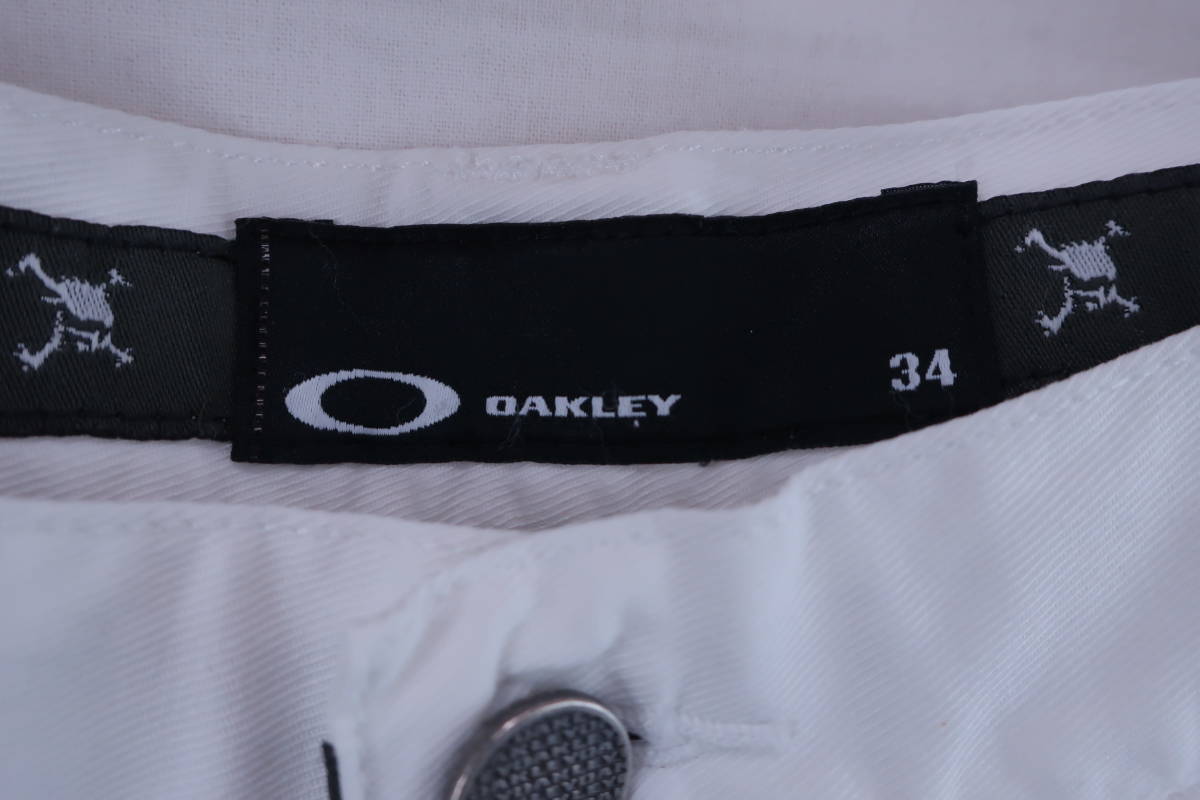 【感謝セール】OAKLEY(オークリー) パンツ 白 メンズ 34 ゴルフウェア 2303-0069 中古_画像2