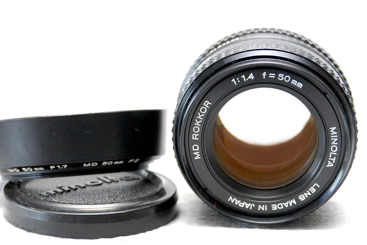 試写ありMINOLTA AF 50mm F1.7 標準レンズ ミノルタ