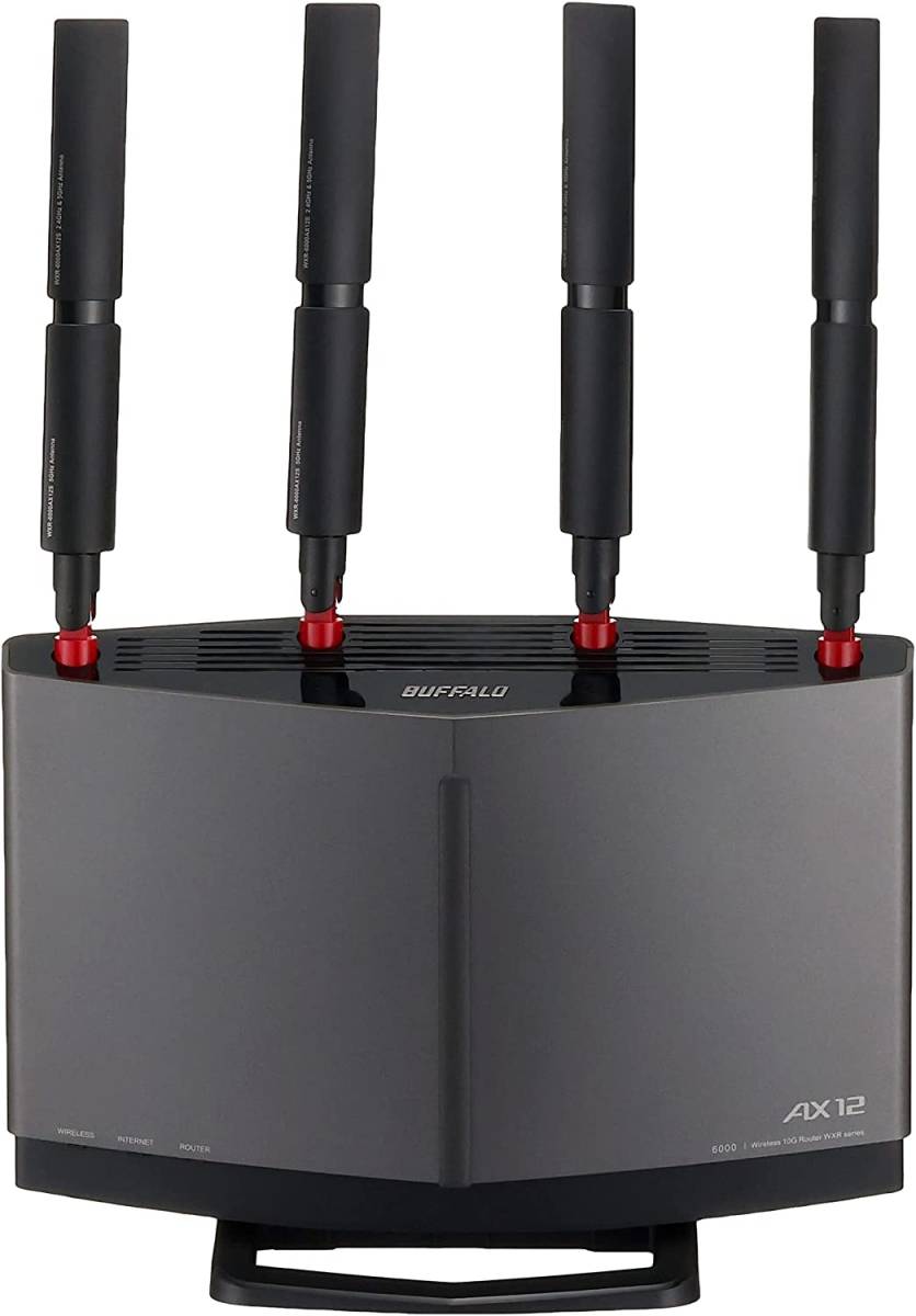 新品未開封】BUFFALO WXR-6000AX12S 無線LANルーター AirStation Wi