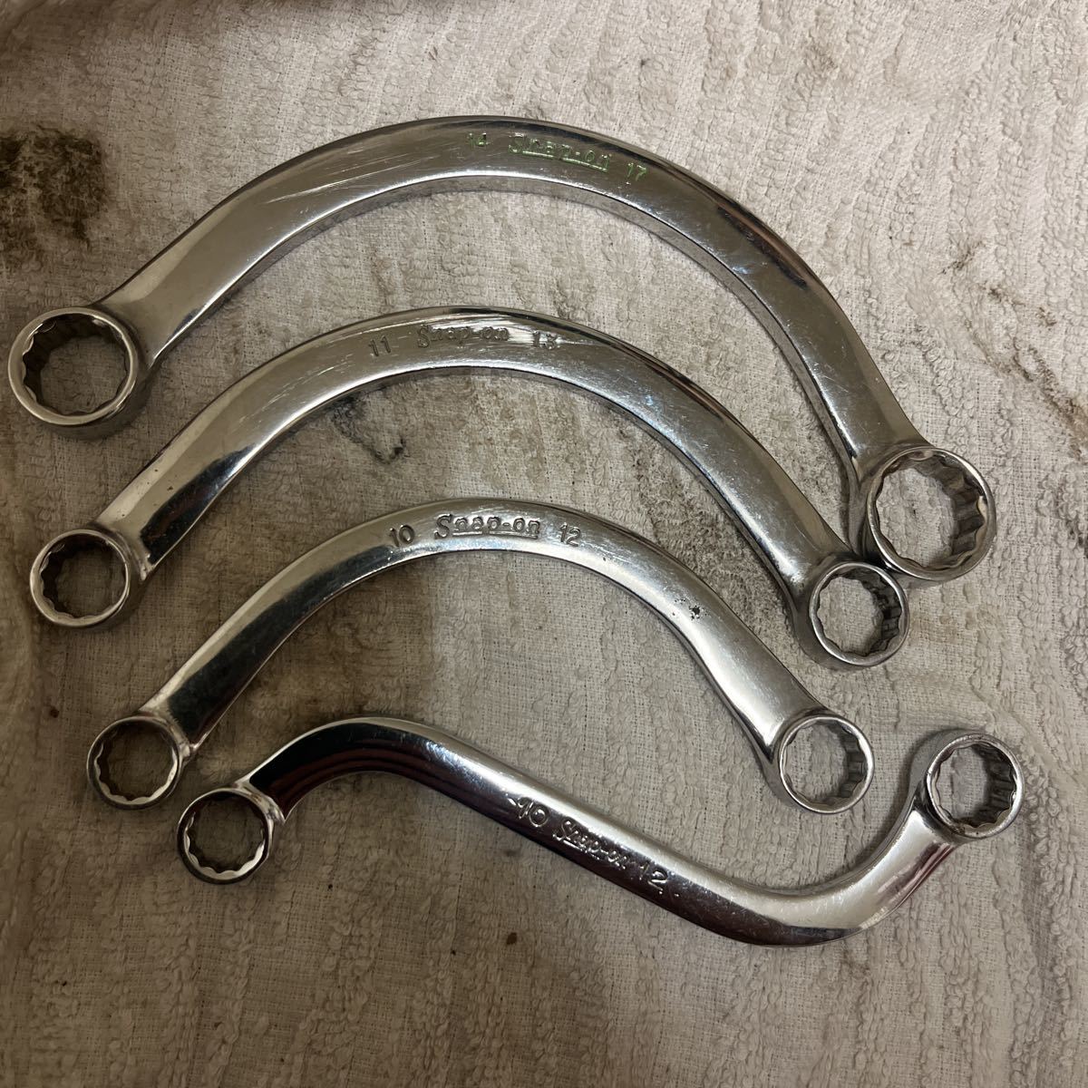 Snap-on スナップオン 旧ロゴ ハーフムーン S字 セット | vegendary.ro