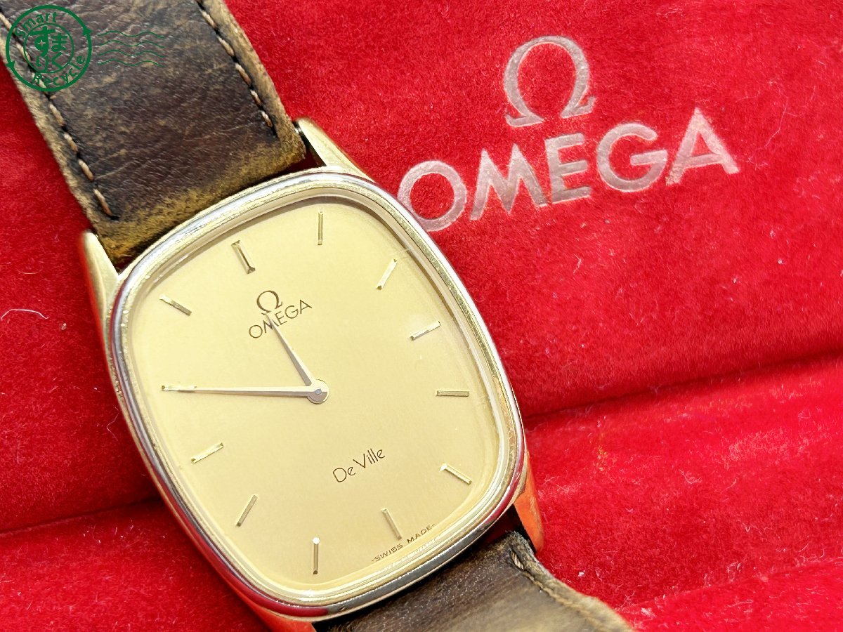 代購代標第一品牌－樂淘letao－06521091 OMEGA オメガ De Ville デビル Cal.1365 ゴールド スクエア