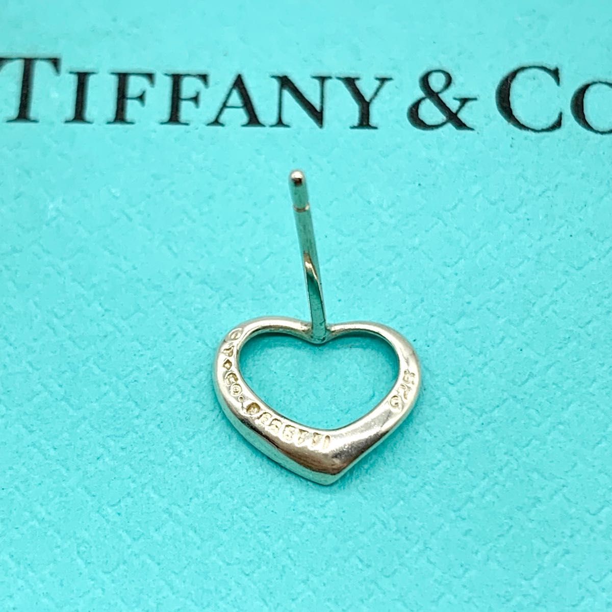 TIFFANY&Co ティファニー 片耳 ピアス シルバー オープンハート