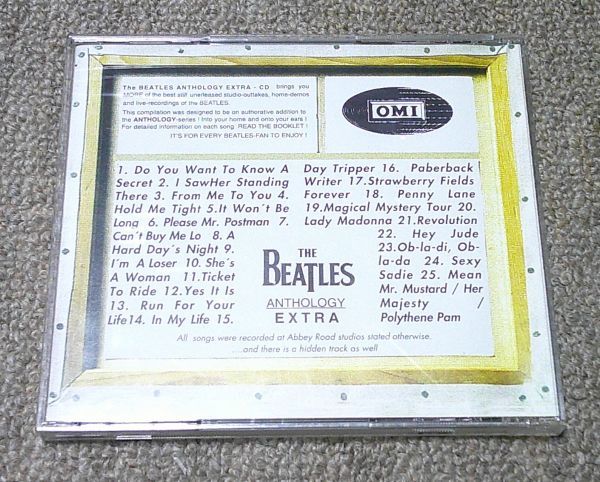 輸入盤1CD：BEATLES/ANTHOLOGY EXTRA/OMI/リミックス集_画像3