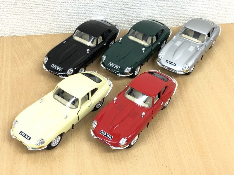 ☆1円スタート!☆Saico ミニカー Jaguar ジャガー Eタイプ プルバック