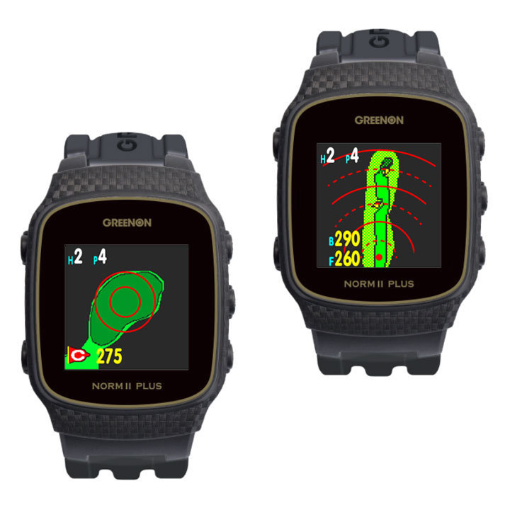 新発売の ザ グリーンオン ゴルフウォッチ II+ NORM WATCH GOLF THE On