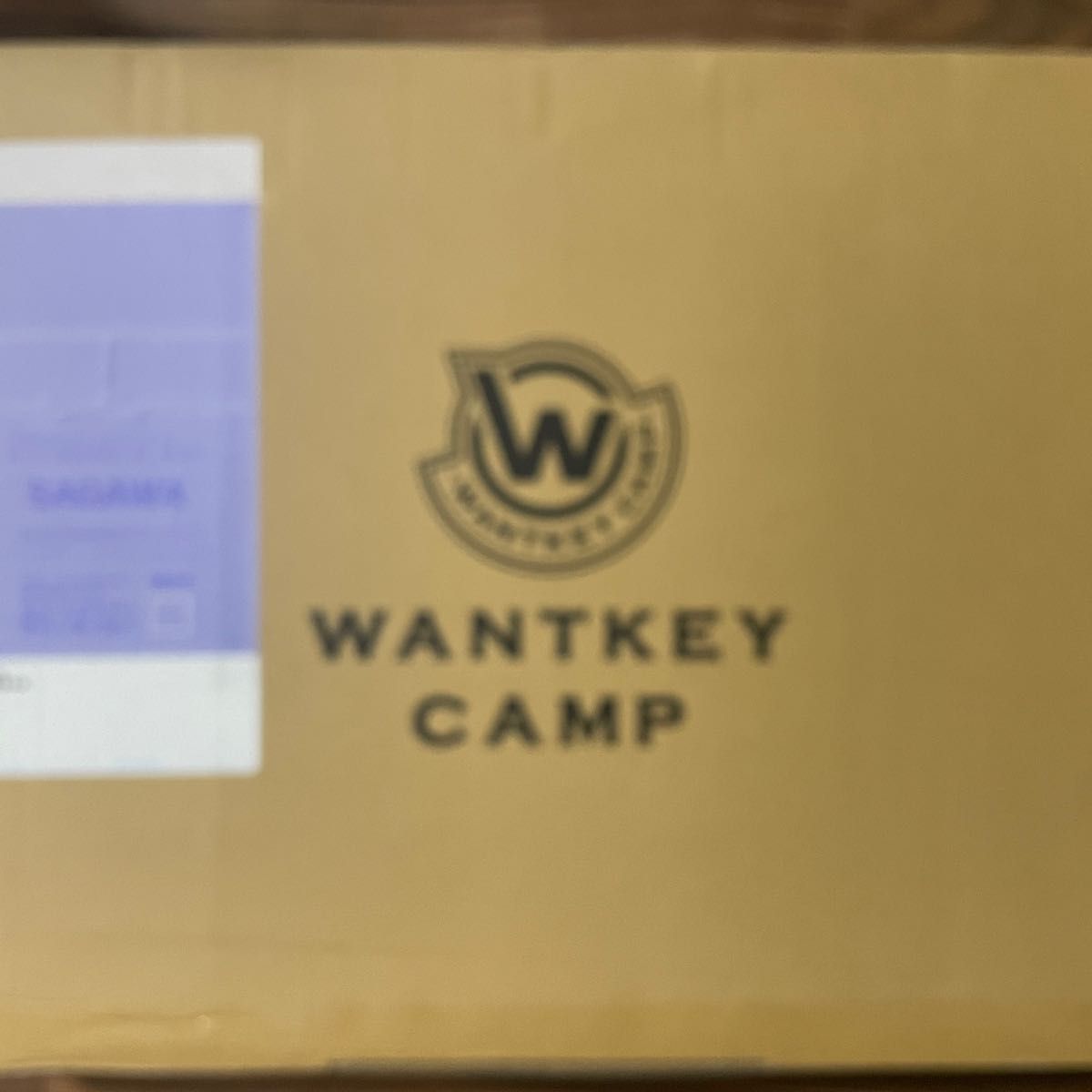在庫僅少】 WANTKEY CAMP BOXTOP25 FW シェルコン天板