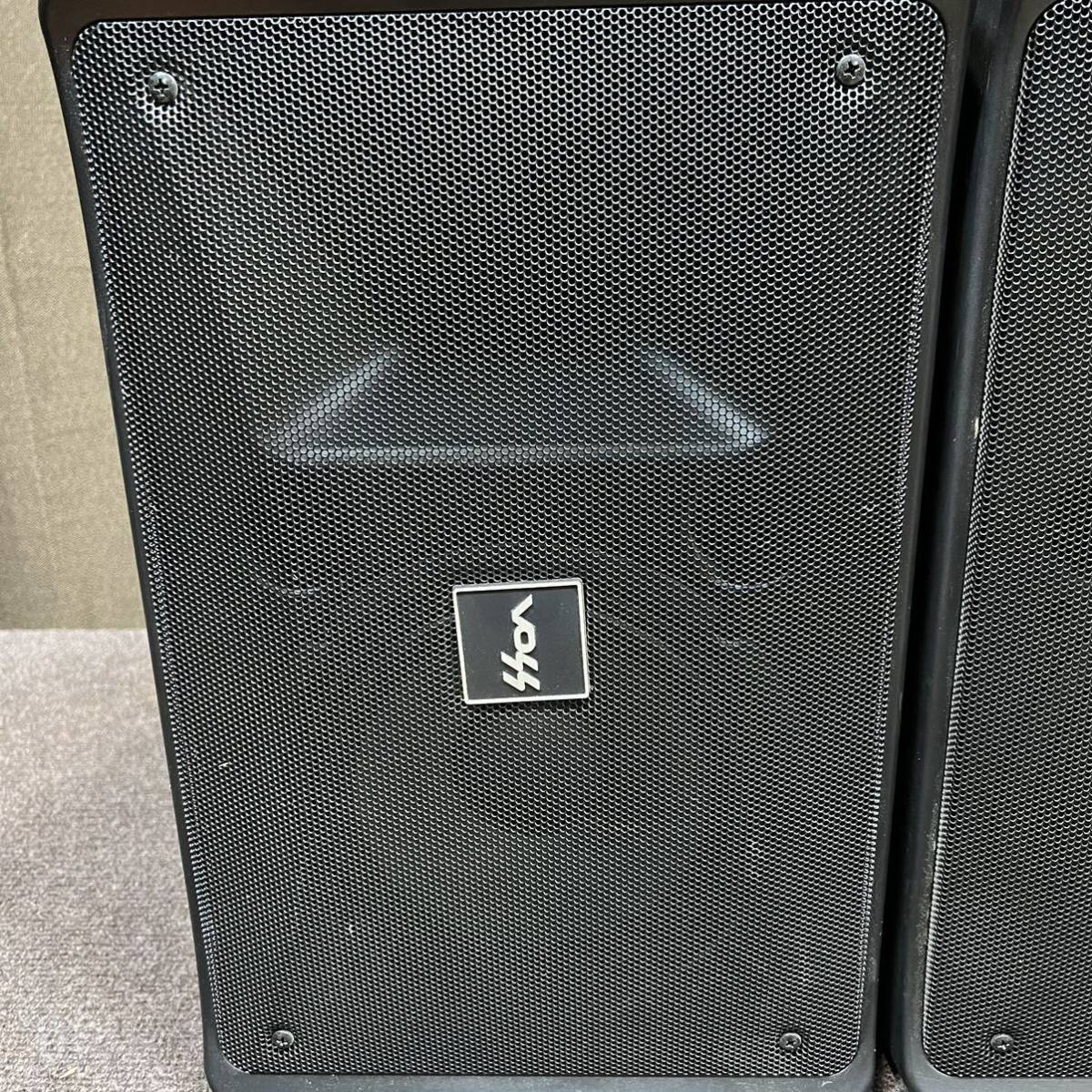 ビクター コンパクトスピーカー PS-S552B 2台 スピーカー ハンガー付き