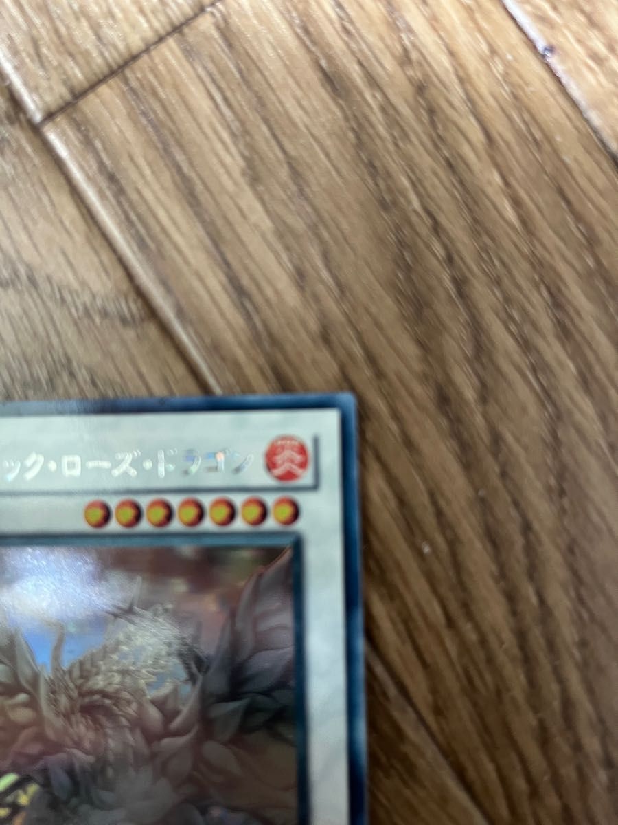 遊戯王　ブラックローズドラゴン　 ホログラフィックレア　ホロ　