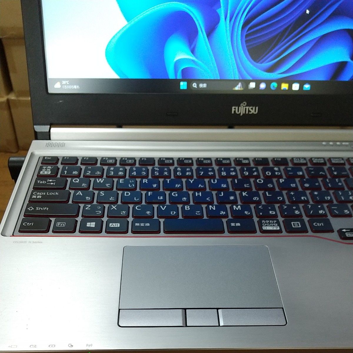Windows11 Core i7コア4高速GPU内蔵ノートパソコン SSD256GB メモリ