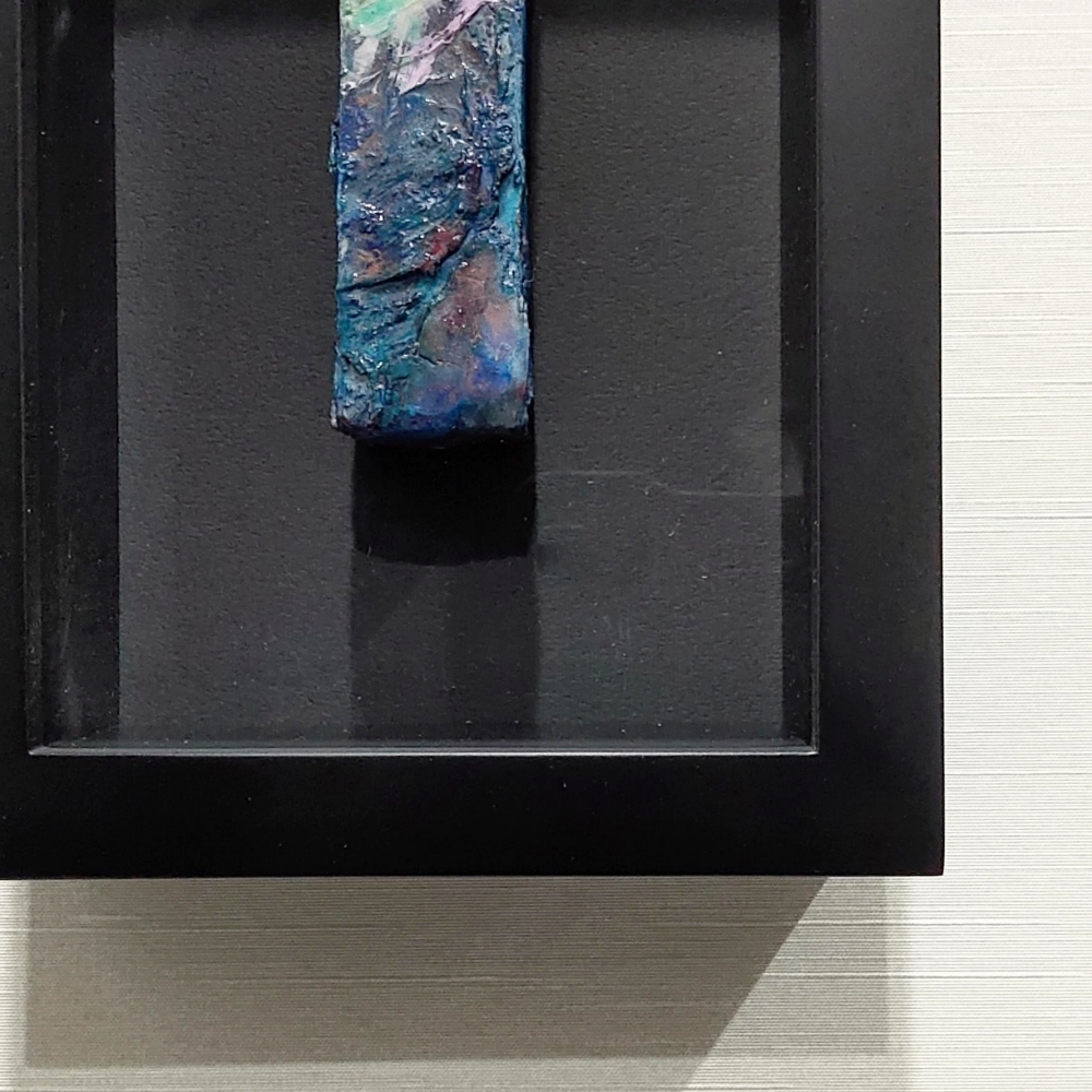 内野隆文 抽象画 木片にミクストメディア 絵画 現代アート 額縁 内野隆文 抽象画 木片にミクストメディア 絵画 現代アート 額縁