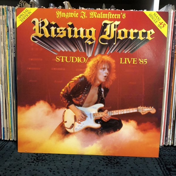 ☆【 '85 国内】12★Yngwie J. Malmsteen's Rising Force - Studio / Live '85 ☆洗浄済み☆の画像1