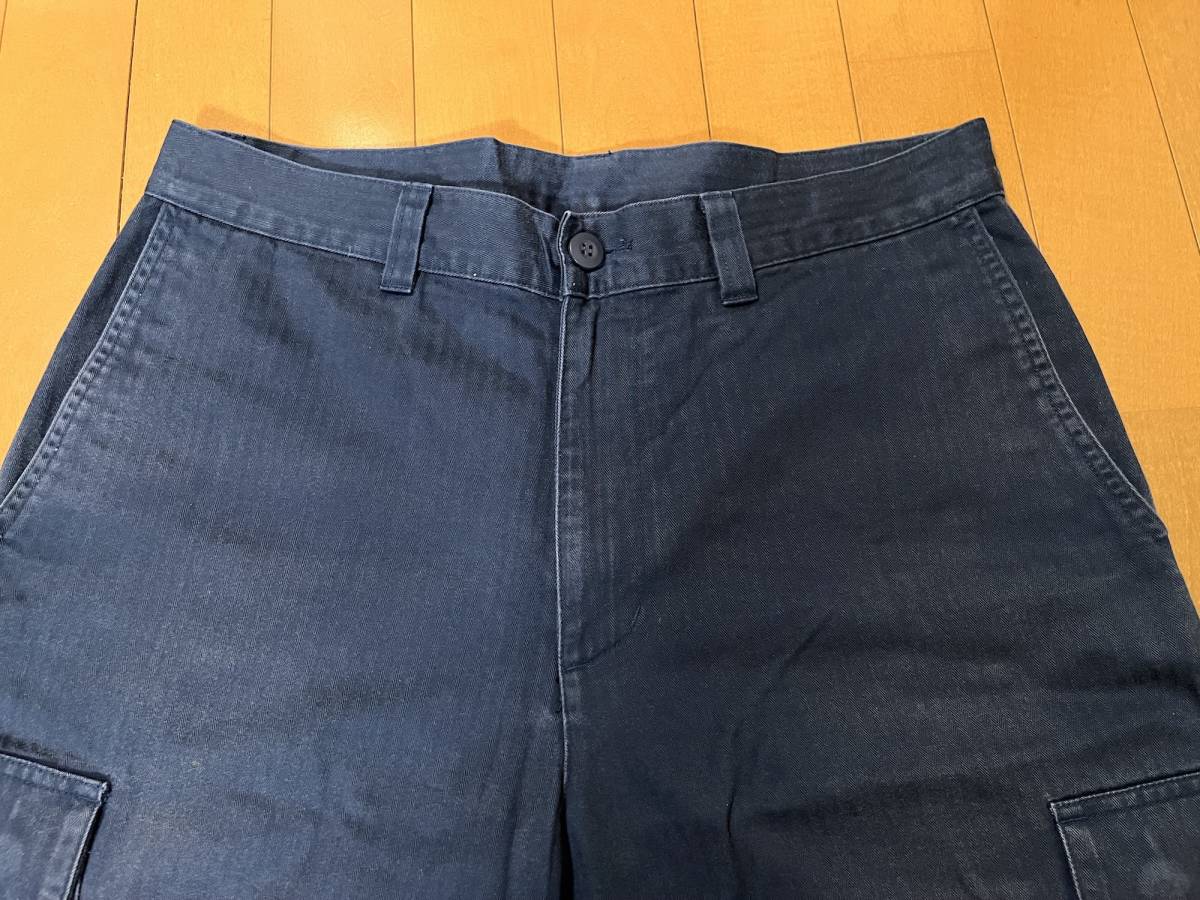 古着 PATAGONIA ショーツ パタゴニア サイズ32 オーガニックコットン 夏フェス キャンプ ワーク ミリタリー レア ビンテージ_全体的に色褪せあります。