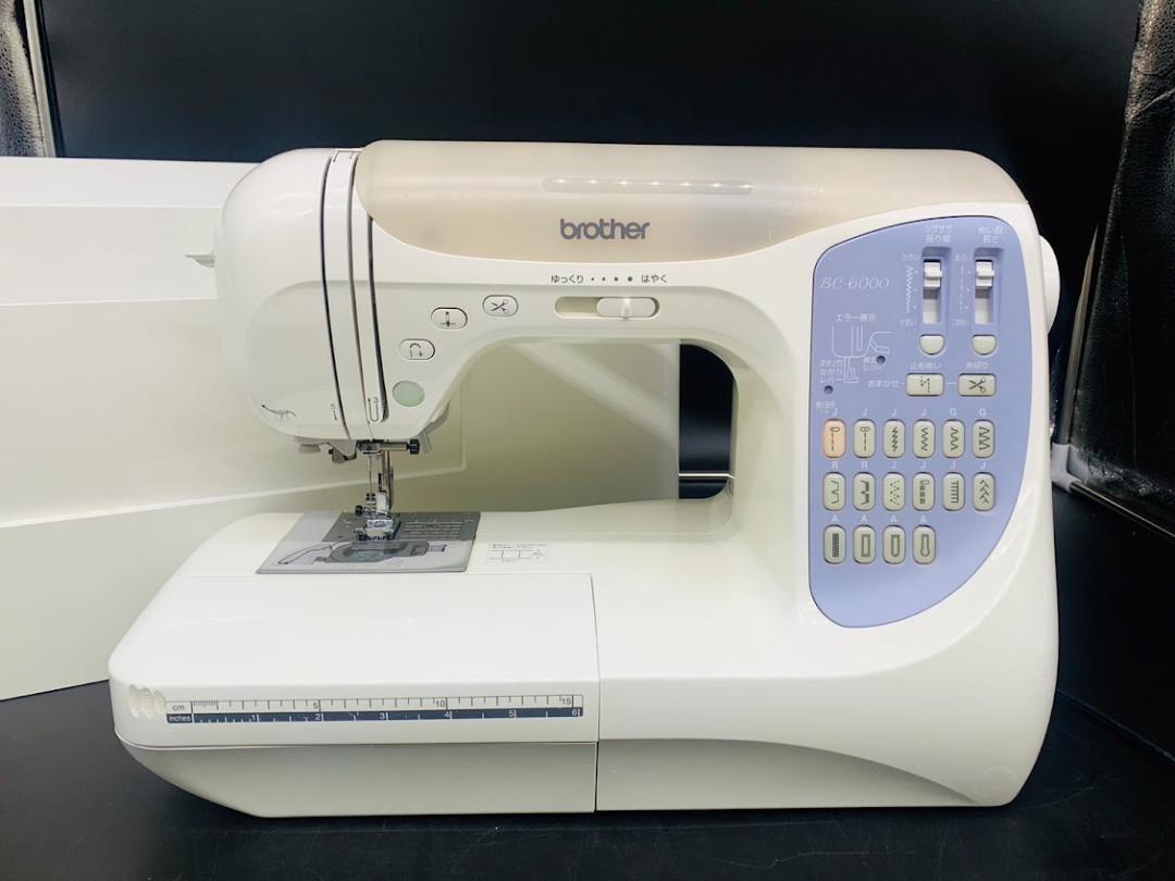 保証付き ブラザー BC-6000 自動糸調子 コンピューターミシン本体